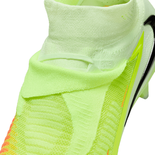 Nike Phantom 6 High Elite FG Firm Ground Soccer Cleat - Hyper Crimson/Black-Limelight