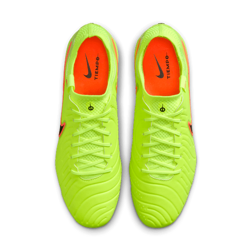 Nike Tiempo Legend 10 Elite FG Firm Ground Soccer Cleat - Volt/Black