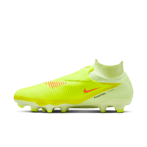 Nike Phantom 6 High Pro FG Firm Ground Soccer Cleat - Hyper Crimson/Black-Limelight