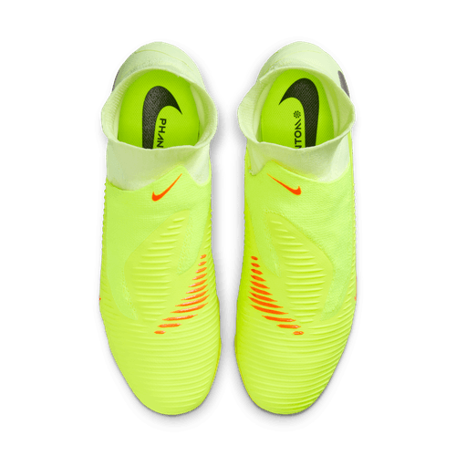Nike Phantom 6 High Pro FG Firm Ground Soccer Cleat - Hyper Crimson/Black-Limelight