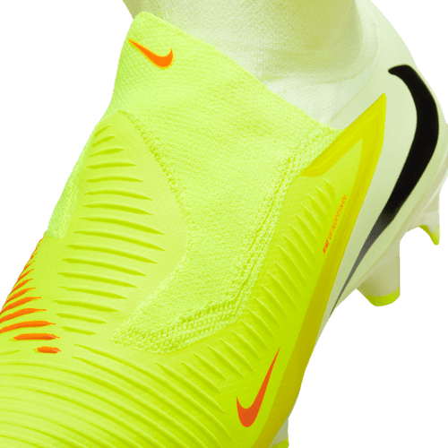 Nike Phantom 6 High Pro FG Firm Ground Soccer Cleat - Hyper Crimson/Black-Limelight