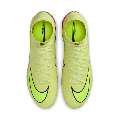 Nike Mercurial Superfly 10 Elite FG Firm Ground Soccer Cleat - Limelight/Volt-Hyper Crimson