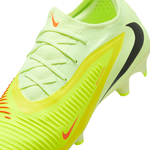 Nike Phantom 6 Low Pro FG Firm Ground Soccer Cleat - Hyper Crimson/Black-Limelight