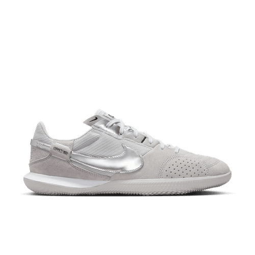 Nike Streetgato Indoor Soccer Shoe - Lt Smoke Grey/Metallic Silver