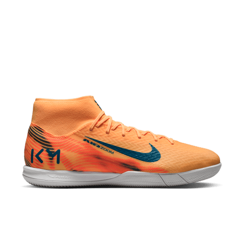 Nike Mercurial Superfly 10 Academy "Kylian Mbappé" IC Indoor Soccer Shoe - Melon Tint/Neo Turq/Igloo