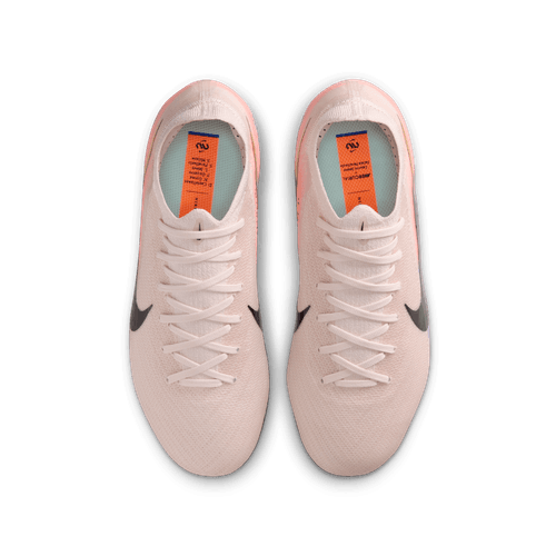 Nike United Junior Mercurial Vapor Pro 16 FG Firm Ground Soccer Cleat - Silt Red/Racer Blue