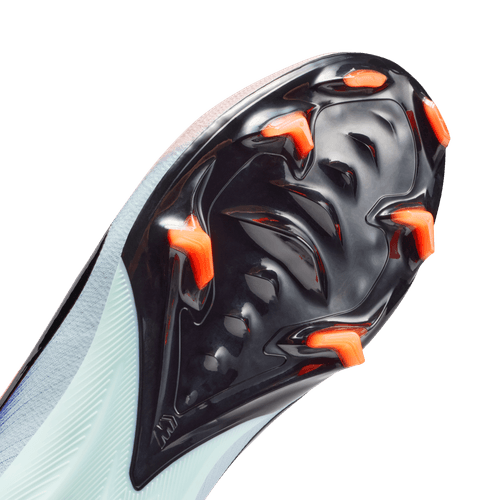 Nike United Junior Mercurial Vapor Pro 16 FG Firm Ground Soccer Cleat - Silt Red/Racer Blue