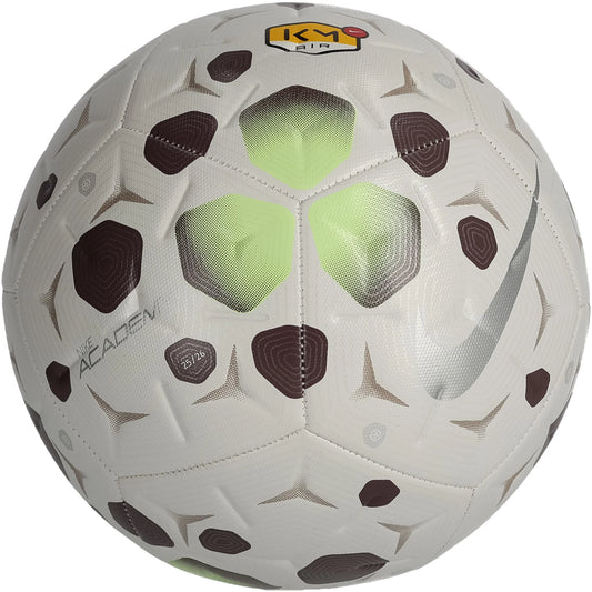Nike Academy Kylian Mbappe Soccer Ball - White/Plum Eclipse/Metallic Silver