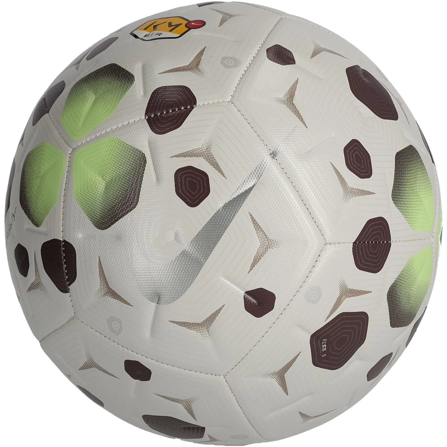 Nike Academy Kylian Mbappe Soccer Ball - White/Plum Eclipse/Metallic Silver