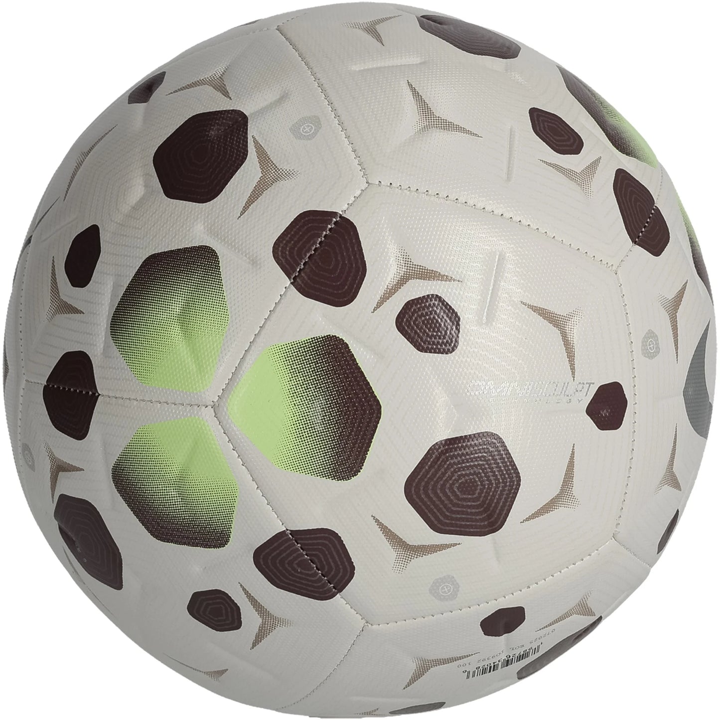 Nike Academy Kylian Mbappe Soccer Ball - White/Plum Eclipse/Metallic Silver