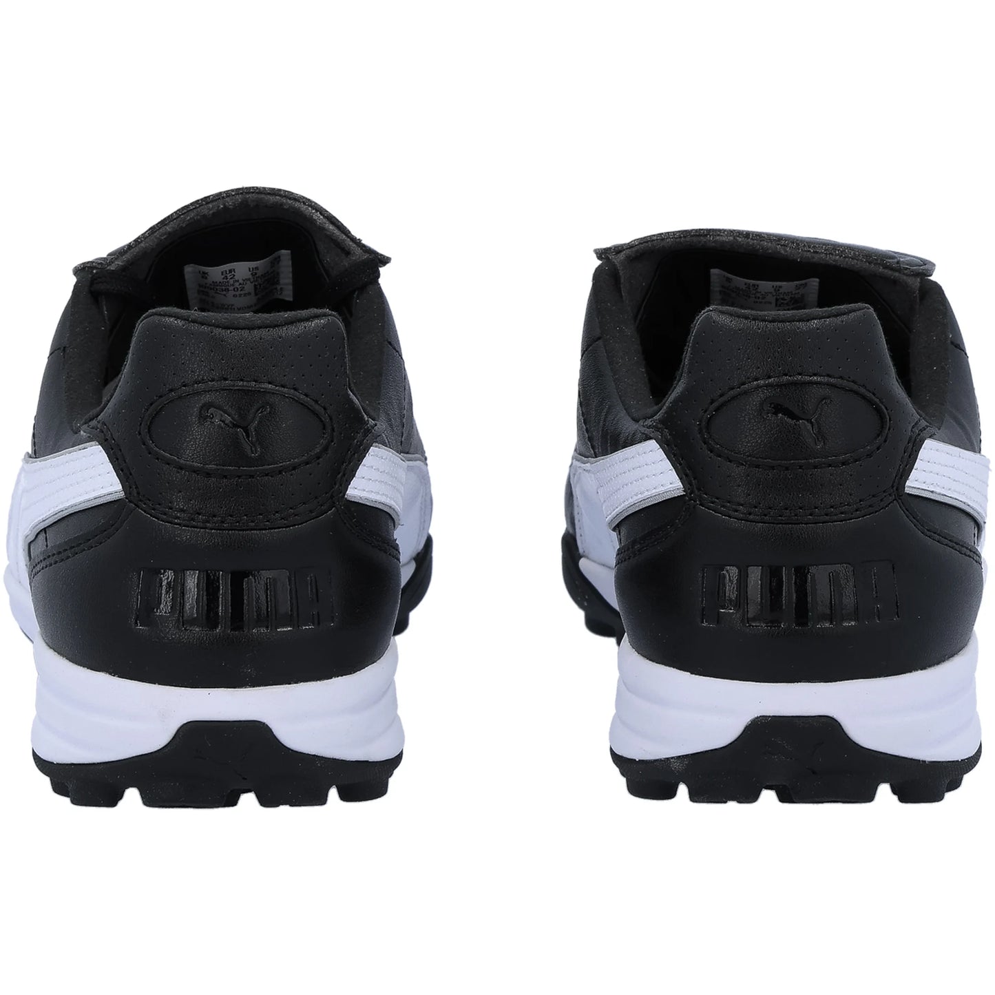 Puma King Liga TT Turf Soccer Cleat - Black/Silver/White