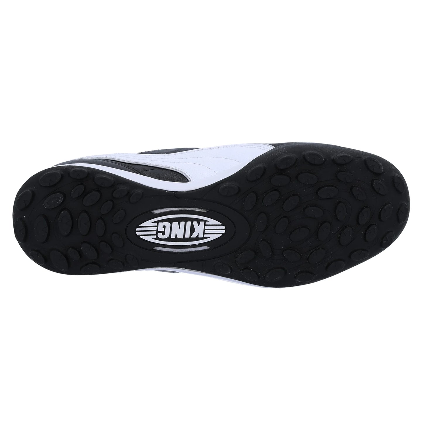 Puma King Liga TT Turf Soccer Cleat - Black/Silver/White