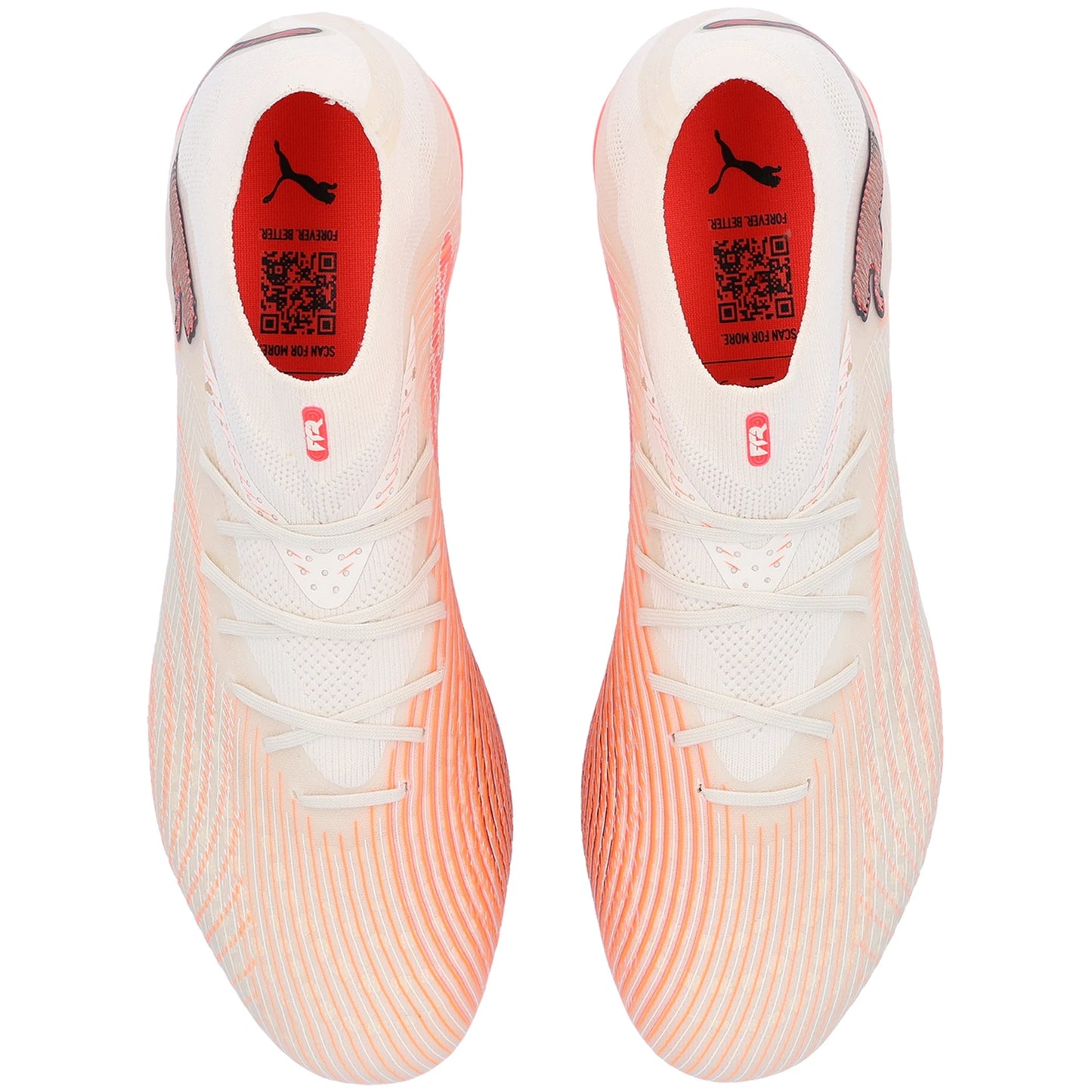 Puma Future 9 Pro FG/AG Firm Ground Soccer Cleat - Sugared Almond/White/Ultra Red/Black