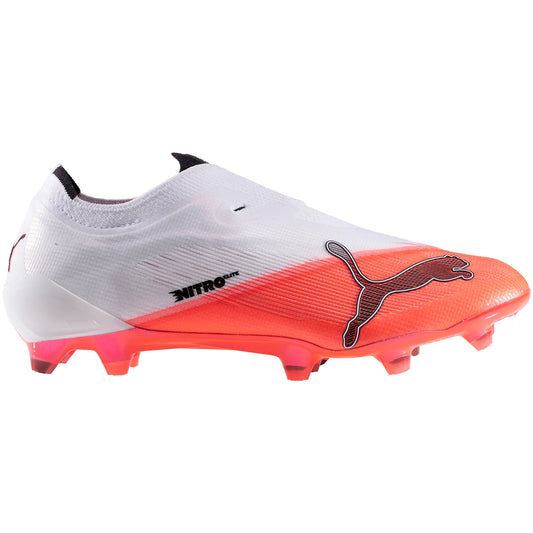 PUMA Ultra Nitro 7 Ultimate Laceless FG Firm Ground Soccer Cleat - Ultra Red/Black/White