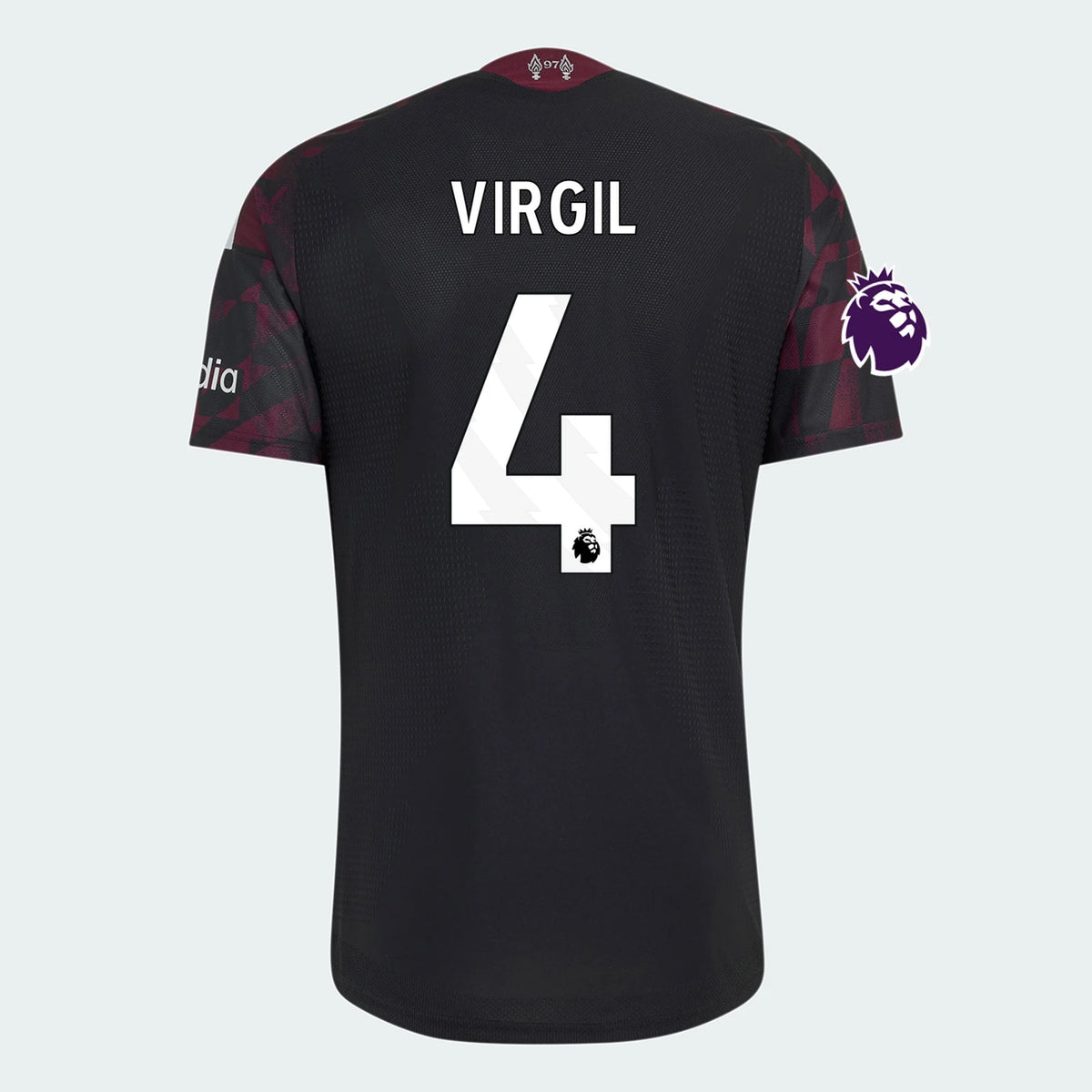 Men's Authentic Adidas Virgil Liverpool Third Jersey 26/27