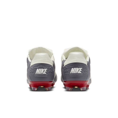 The Nike Premier 3 FG Firm Ground Soccer Cleat - Light Graphite/Metallic Summit White/Varsity Red