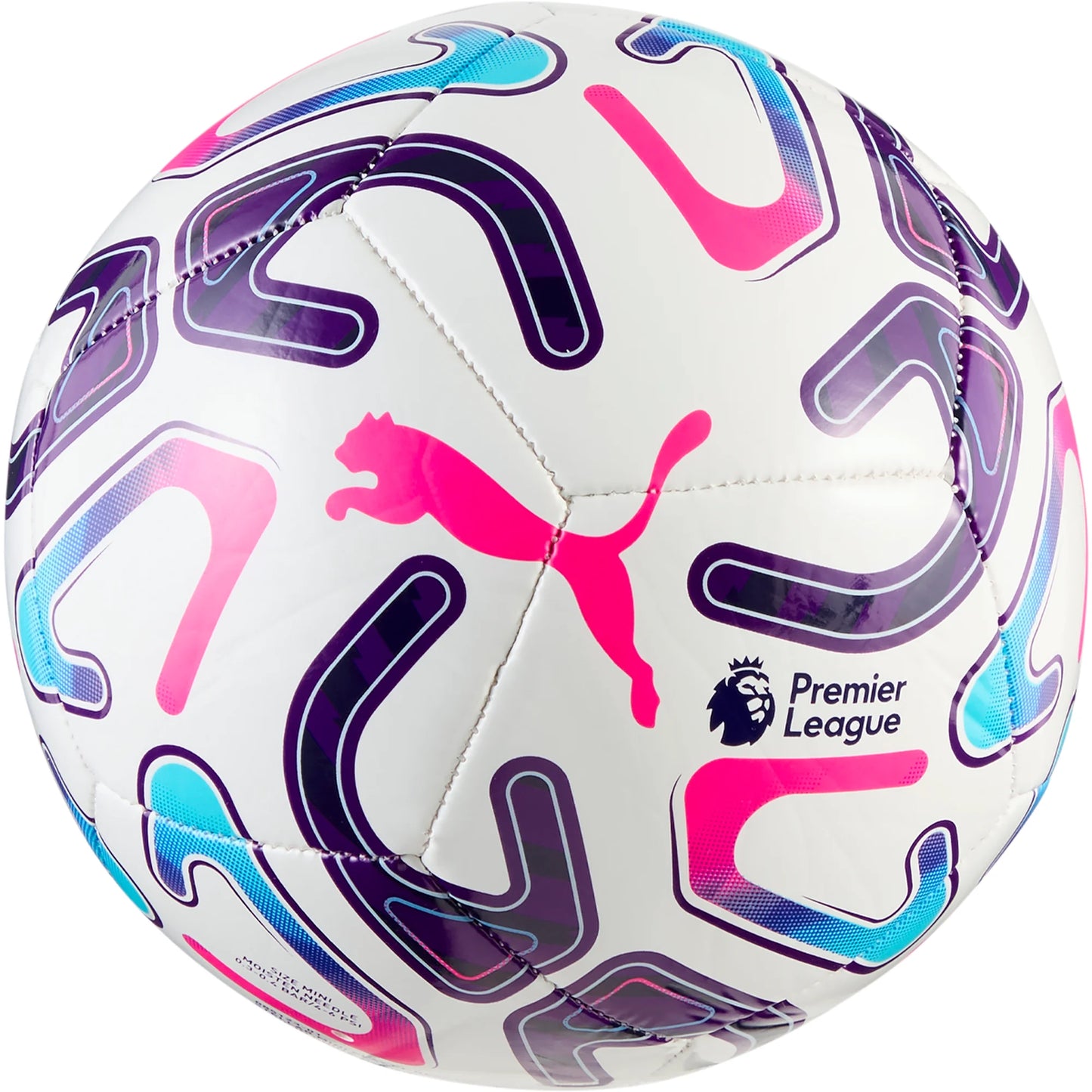Puma Stellar Premier League Reactivity Mini Soccer Ball - White/Multi color