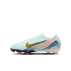 Nike Junior Vapor 16 Pro Mercurial Dream Speed FG Firm Ground Soccer Cleat - Barely Green/Metallic Gold Coin