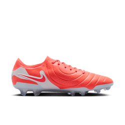 Nike Tiempo Legend 10 Elite FG Firm Ground Soccer Cleat - Hot Lava/White