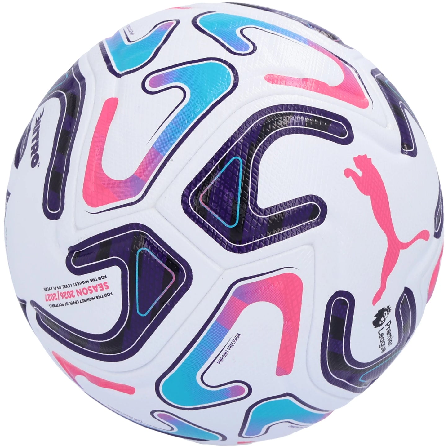 Puma Stellar Nitro Ultimate Premier League Reactivity FIFA Quality Pro Soccer Ball 26/27 - White/Multi color