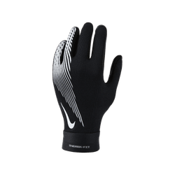 Nike Academy Big Kids' Therma-FIT Field Player Glove - Black/Black/White