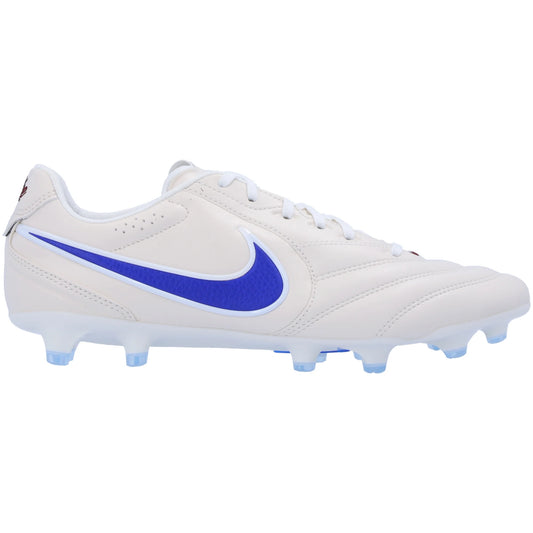 Nike Tiempo Ligera Pro FG Firm Ground Soccer Cleat - Chalk/Racer Blue/White