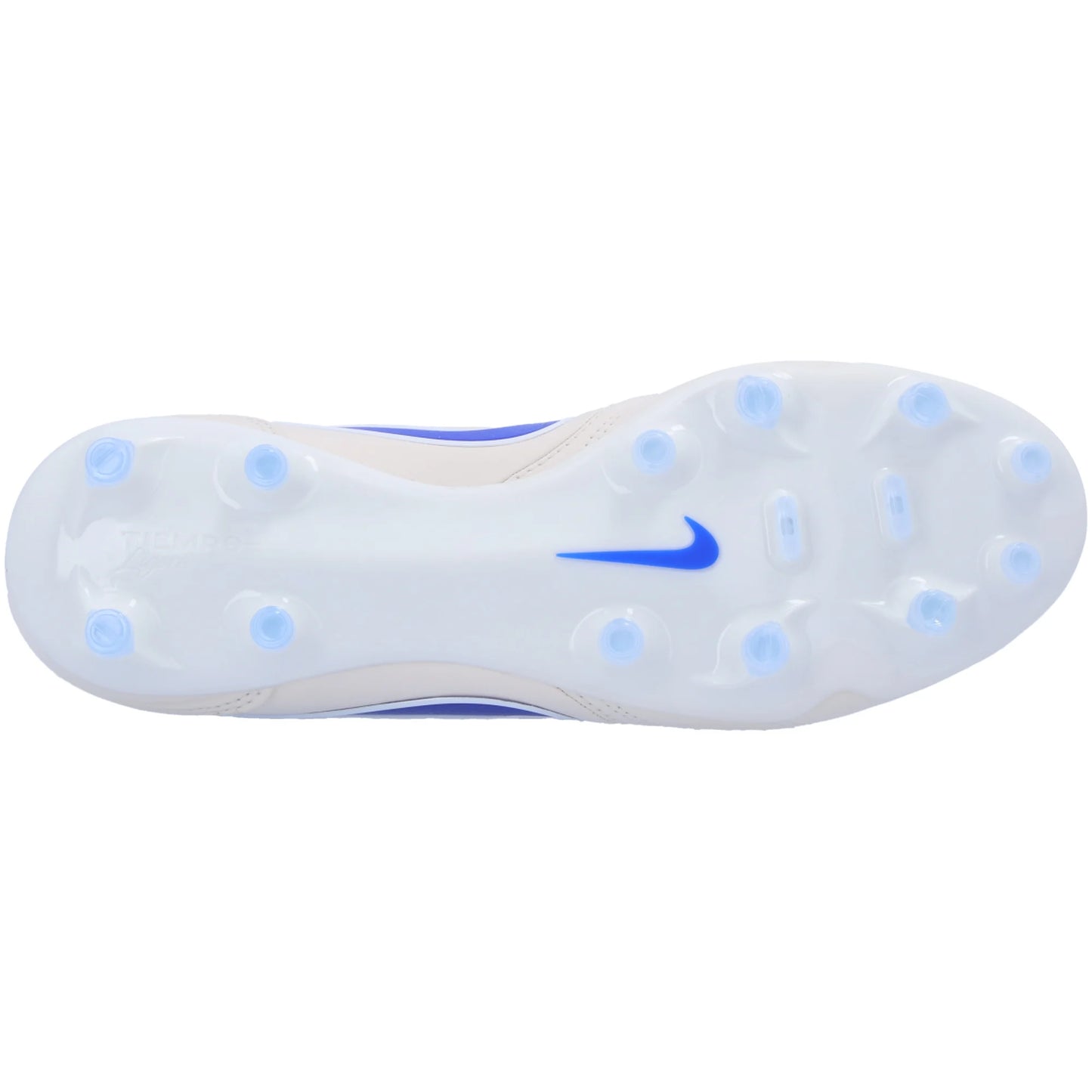 Nike Tiempo Ligera Pro FG Firm Ground Soccer Cleat - Chalk/Racer Blue/White