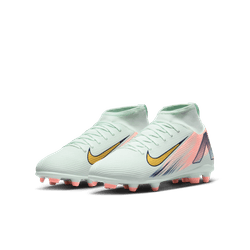 Nike Junior Superfly 10 Club Mercurial Dream Speed FG Firm Ground Soccer Cleat - Barely Green/Metallic Gold Coin