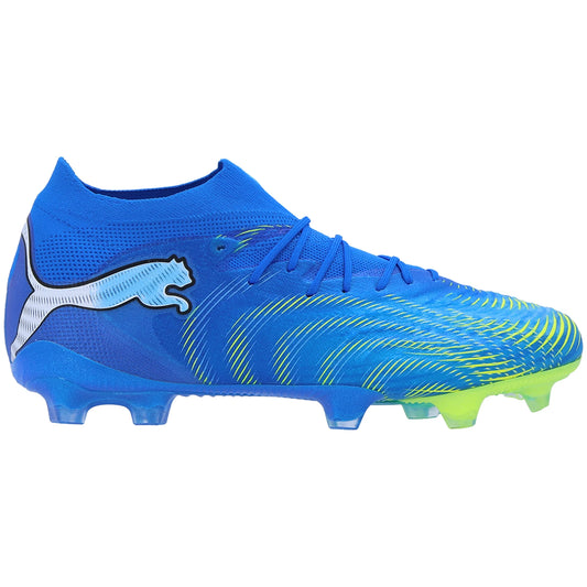 Puma Future 9 Ultimate FG Firm Ground Soccer Cleat - Ultra Blue/White/Luminous Blue/Black