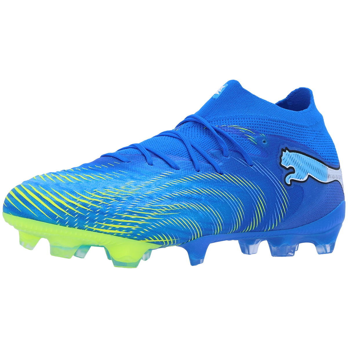 Puma Future 9 Ultimate FG Firm Ground Soccer Cleat - Ultra Blue/White/Luminous Blue/Black