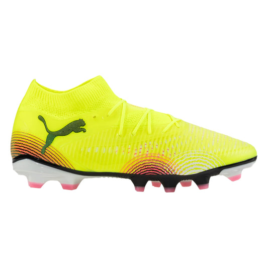 Puma Future 8 Pro FG/AG Firm Ground Soccer Cleat - Yellow Alert/Black/Sun-Struck