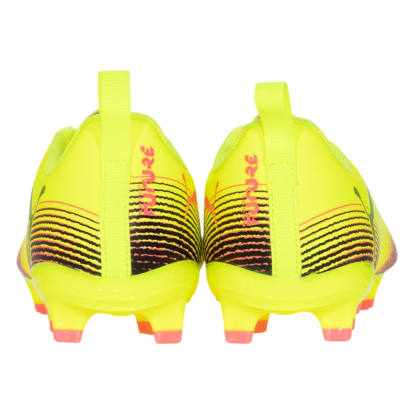 Puma Junior Future 8 Play FG/AG Firm Ground Soccer Cleat - Yellow Alert/Black/Sun-Struck
