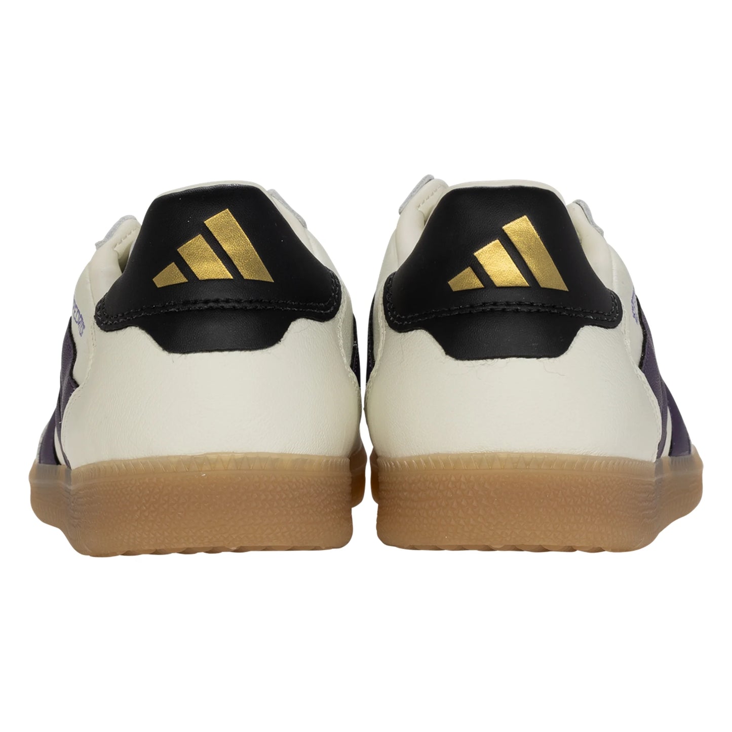 Adidas Predator Freestyle IN Indoor Soccer Shoe - Ivory/Aurora Plum/Gold Metallic