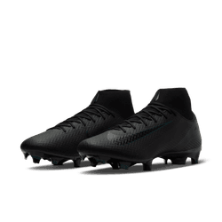 Nike Air Zoom Mercurial Superfly 10 Academy FG/MG Firm Ground Soccer Cleat - Black/Deep Jungle Green/Black