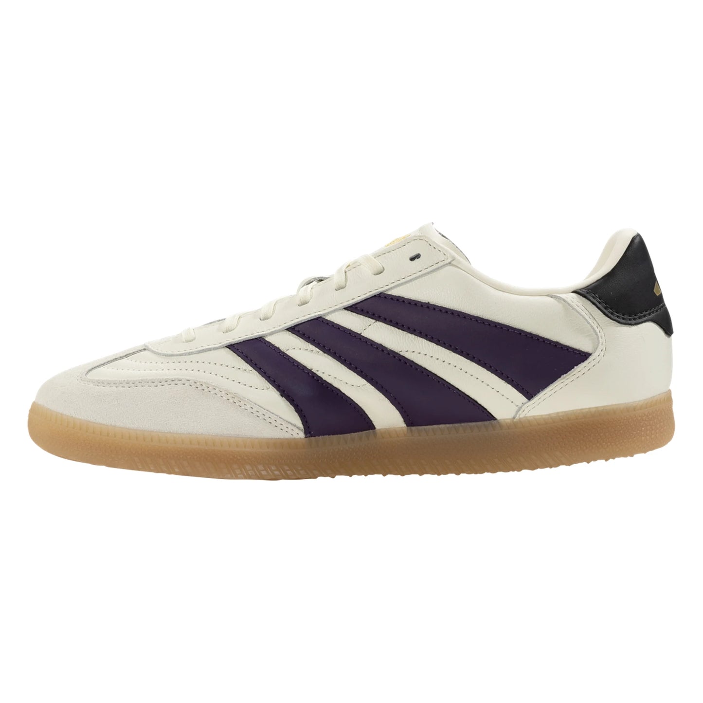 Adidas Predator Freestyle IN Indoor Soccer Shoe - Ivory/Aurora Plum/Gold Metallic