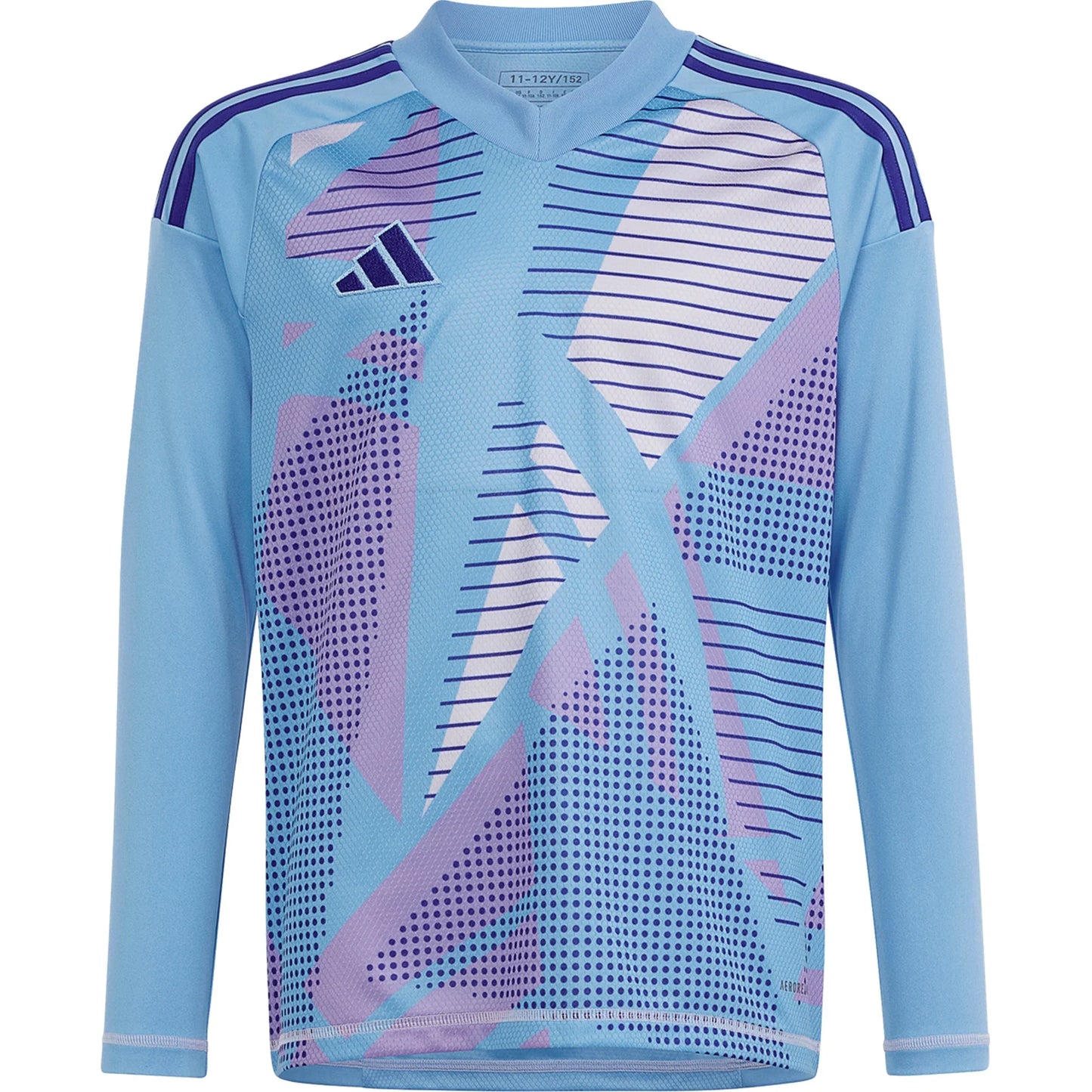 Adidas Tiro 24 Comp LS Long Sleeve Goalkeeper Jersey - Blue/Purple/White