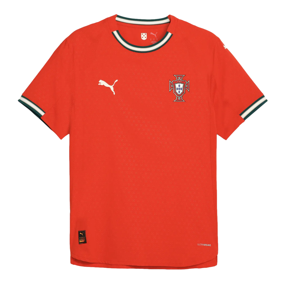 Men's Authentic Puma Portugal 2025 Home Jersey