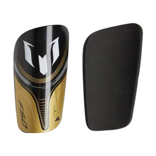 Adidas Messi Club Shin Guard - Gold/Black/White