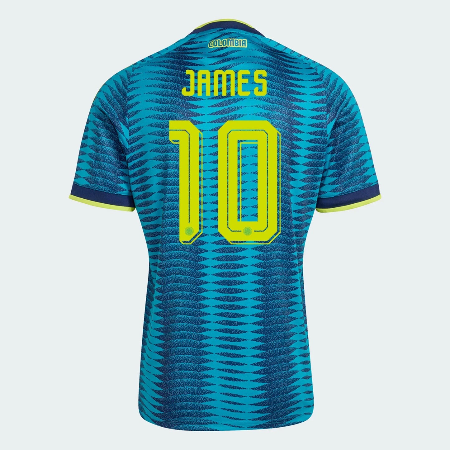 Men's Authentic adidas James Colombia Away Jersey 2026