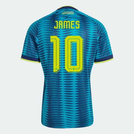 Men's Replica adidas James Colombia Away Jersey 2026