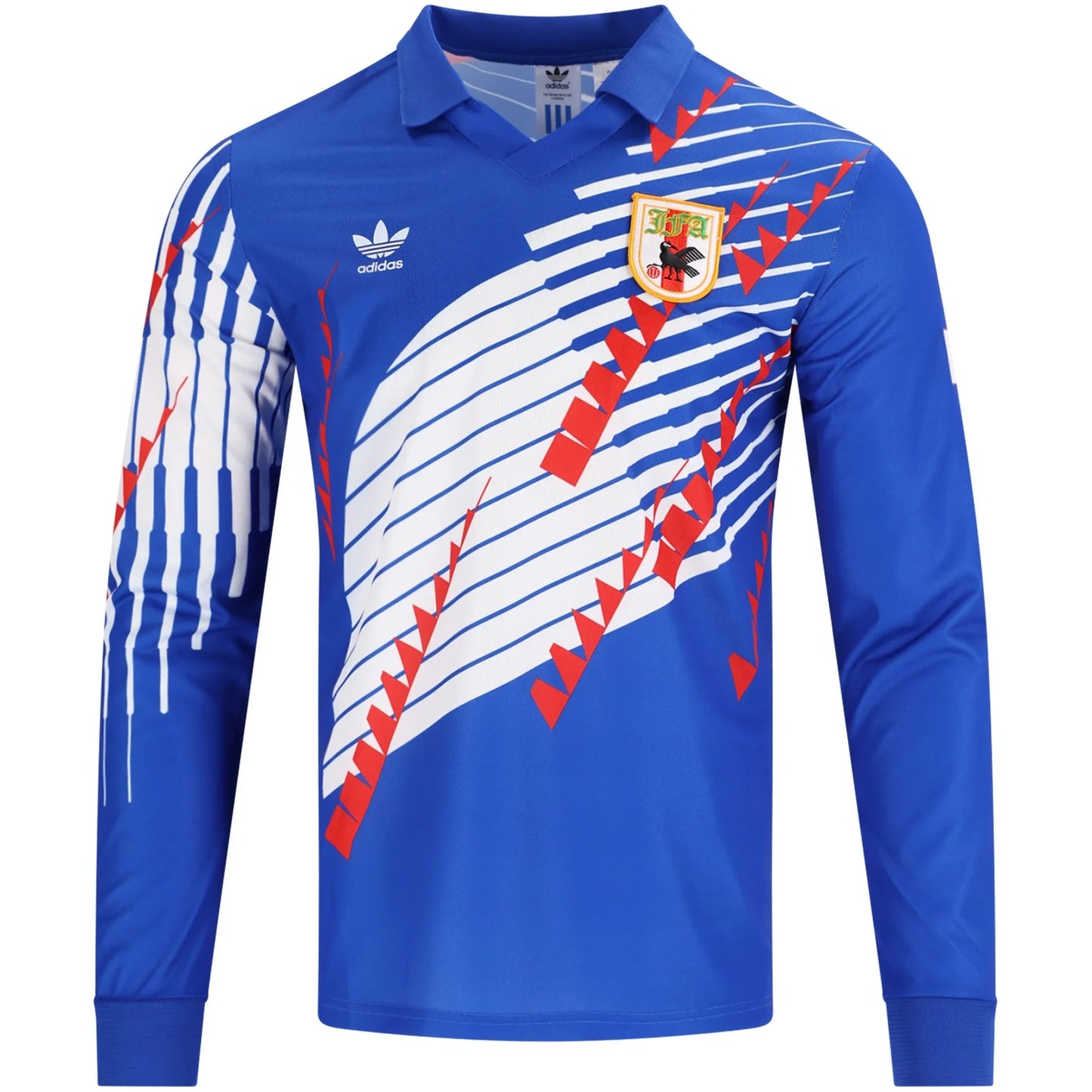 adidas Japan 1993 Long Sleeve Home Jersey