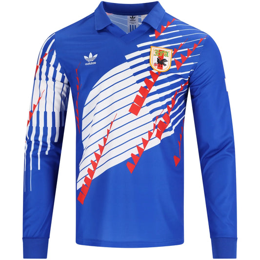 adidas Japan 1993 Long Sleeve Home Jersey