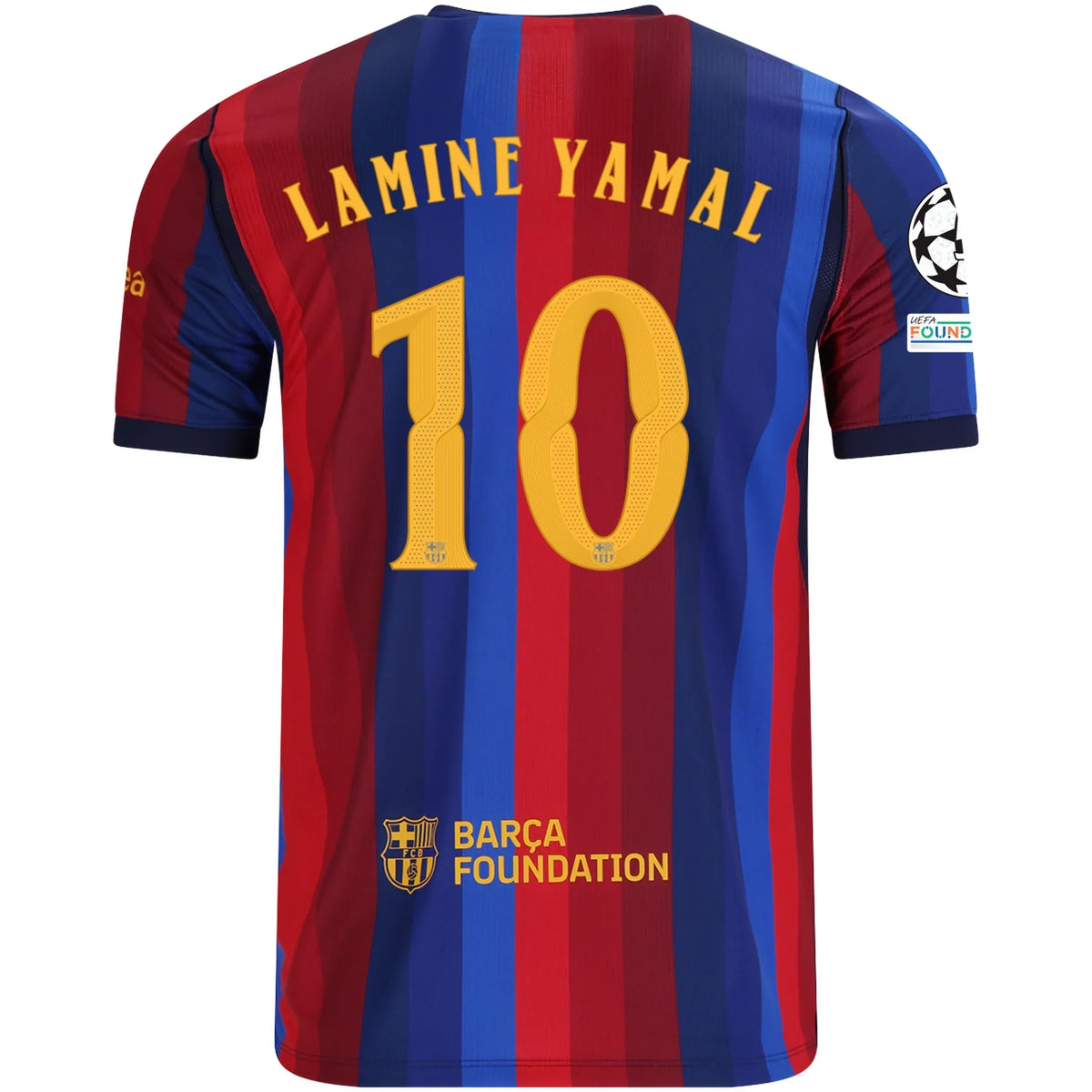 Men's Nike Dri-FIT Soccer Replica Jersey Lamine Yamal FC Barcelona 2026/27 Stadium Home UCL