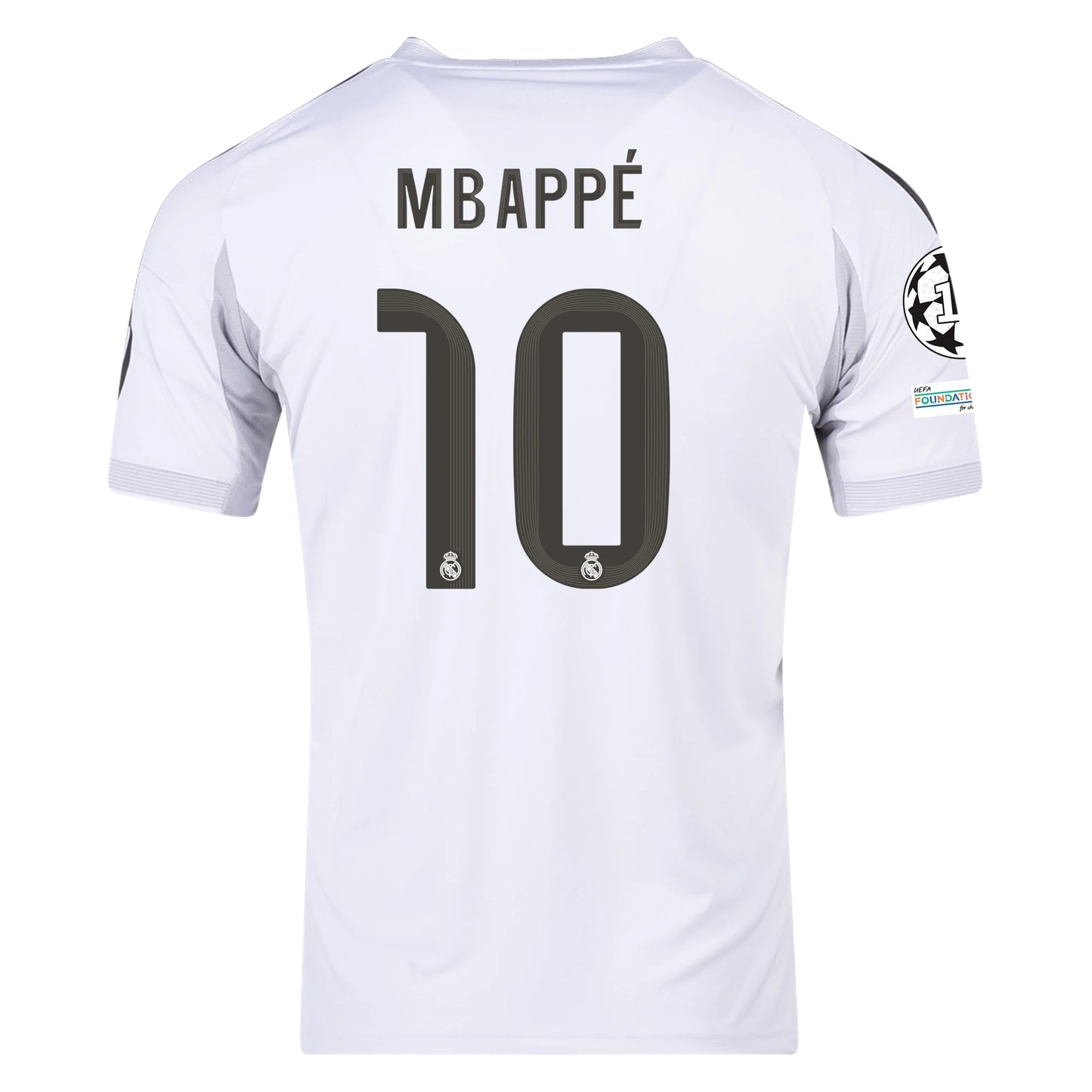Kid's Replica Adidas Mbappe Real Madrid Home Jersey 25/26
