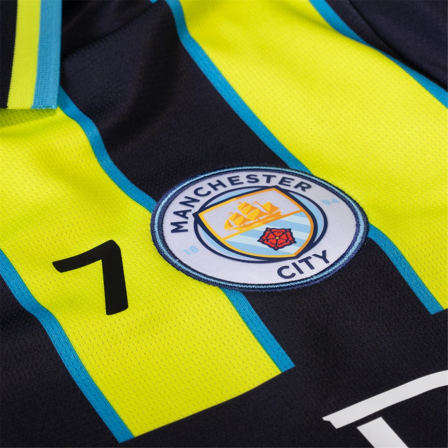 Men's Replica Puma Manchester City Away Jersey 24/25