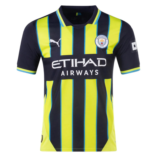 Big Kids' Replica Manchester City Away Jersey 24/25