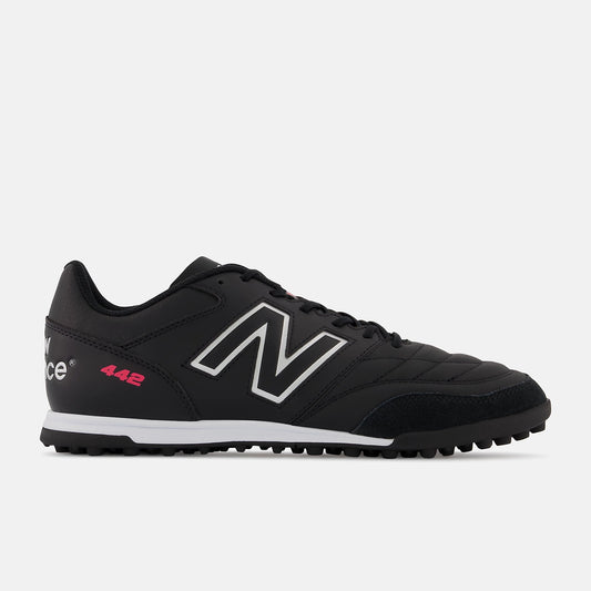New Balance 442 V2 Team TF Turf Soccer Cleat - Black/White