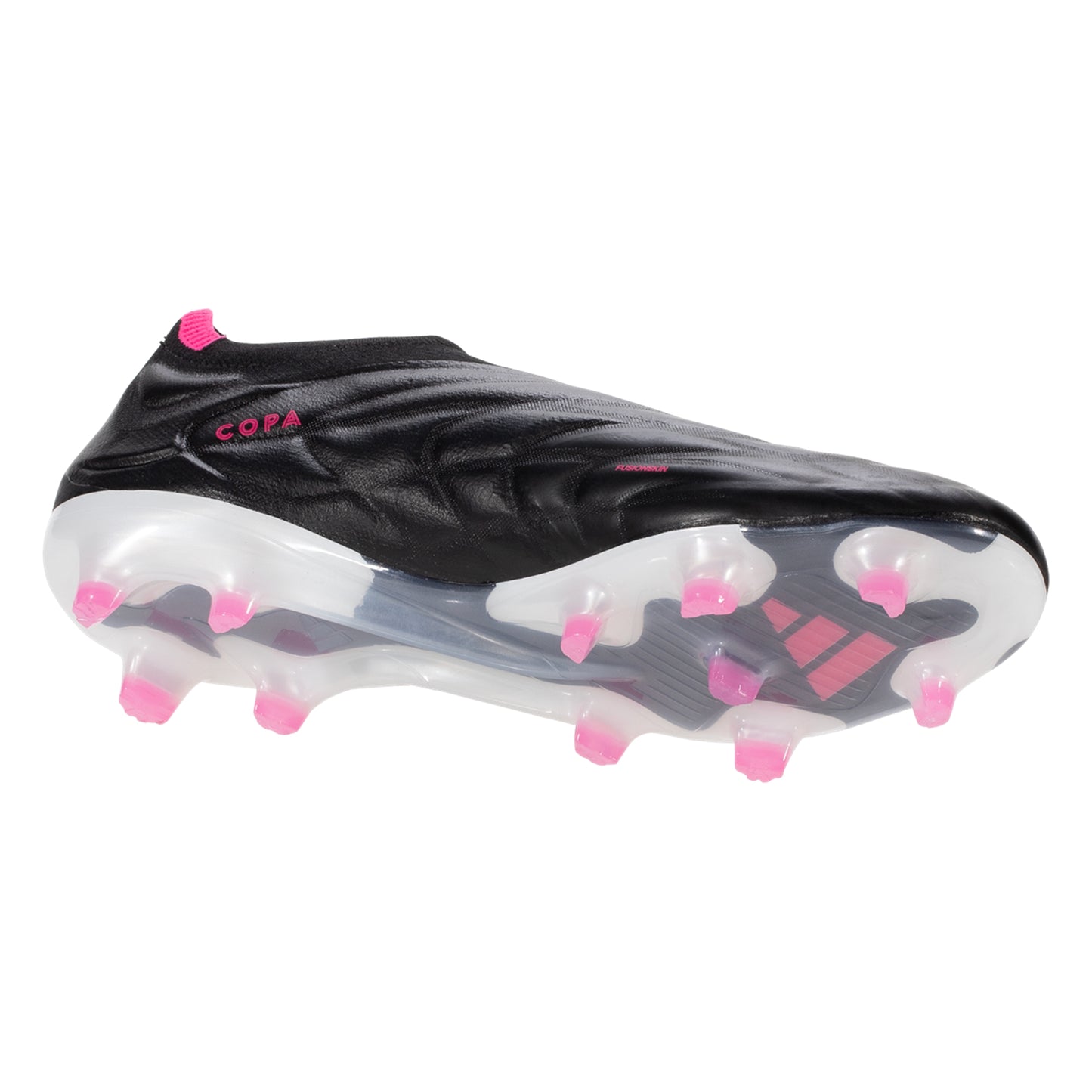 Adidas Copa Pure+ FG Firm Ground Soccer Cleat - Black/Metallic/Pink