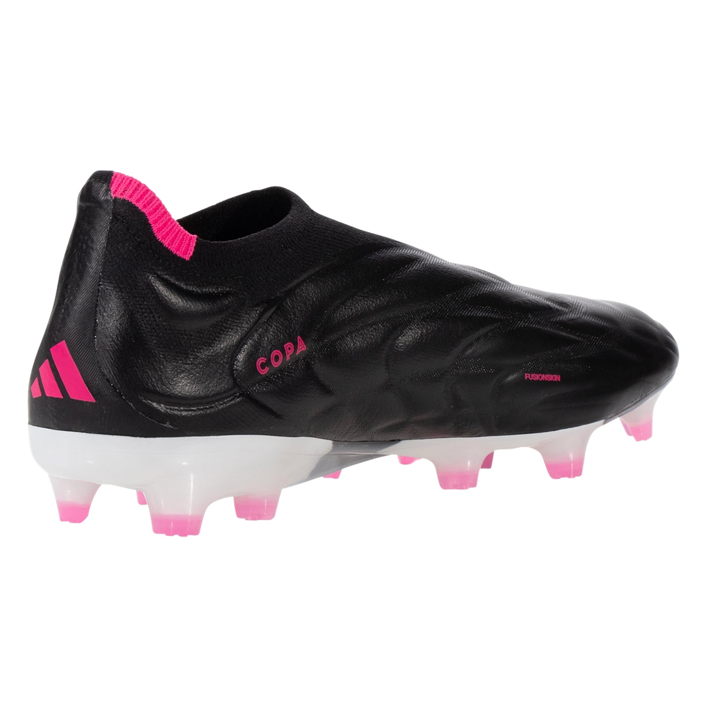 Adidas Copa Pure+ FG Firm Ground Soccer Cleat - Black/Metallic/Pink