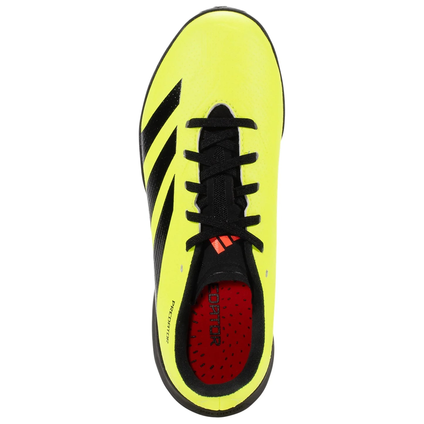 Adidas Junior Predator League Low TF Turf Soccer Cleat - Solar Yellow/Black/Solar Red